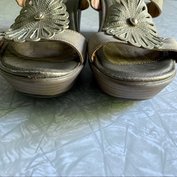 Naot Wedge Slide Sandals 10/40 - Picture 2 of 6